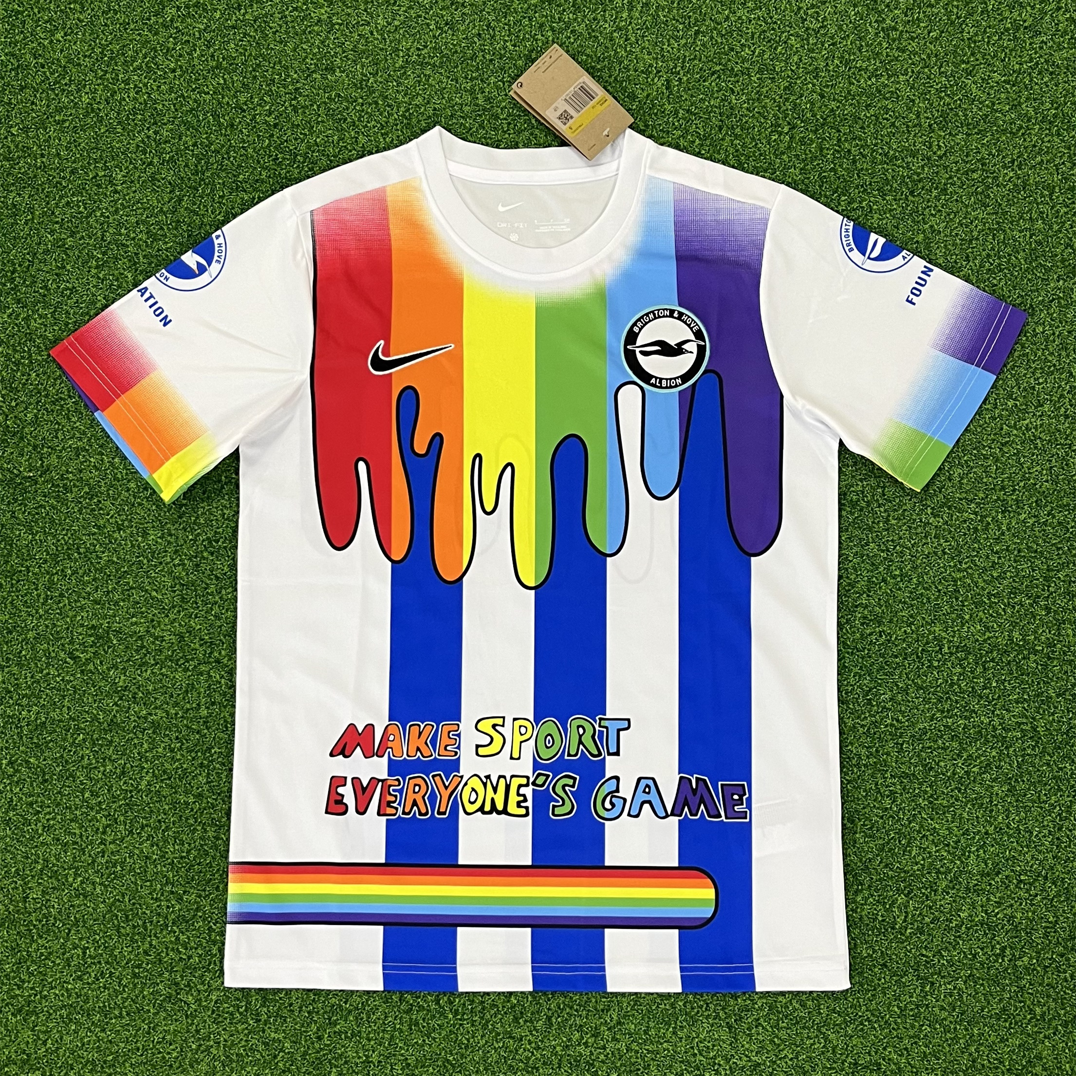 B.r.i.g.h.t.o.n 23-24 Pre-match Jersey - Fans Version